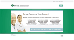 Desktop Screenshot of pahcs.org